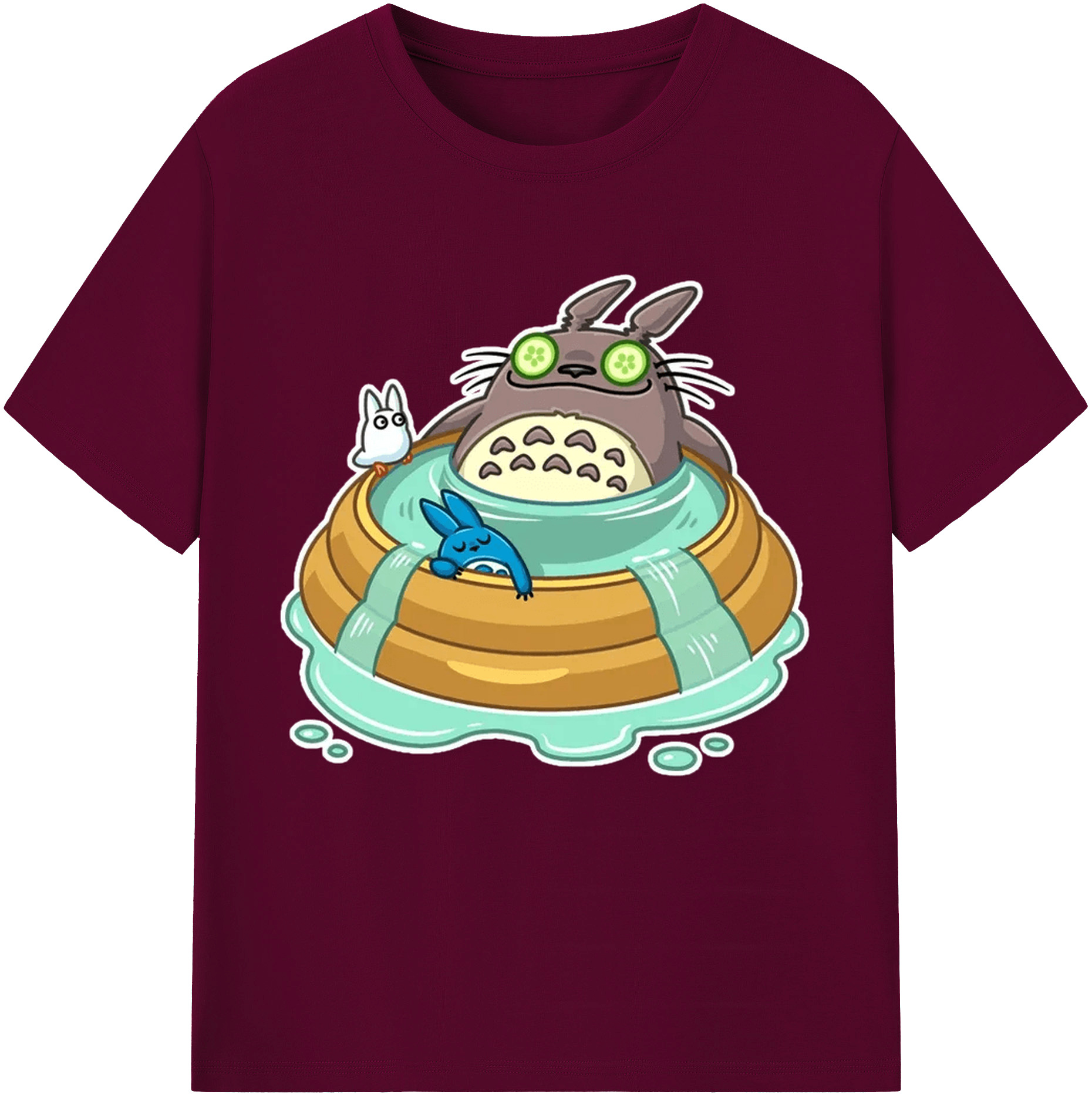 （画像用） となりのトトロ 草壁メイ 草壁サツキ My Neighbor Totoro Satsuki Kusakabe Mei Kusakabe レディースカジュアルプリントTシャツ（綿100％）